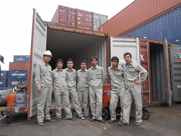 Sửa chữa container - GoldenLink - Chi Nhánh Công Ty Cổ Phần Liên Kết Vàng Nam Định